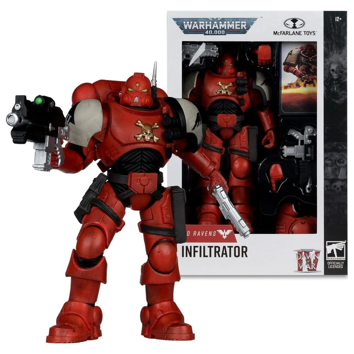 Warhammer 40,000 Figurina de actiune Infiltrator (Blood Ravens ) (Dawn of War 4) 20 cm poza produsului