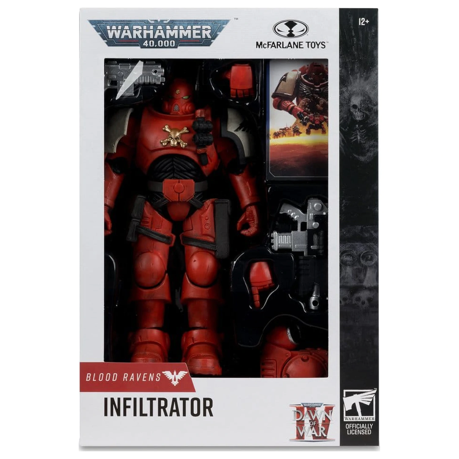 Warhammer 40,000 Figurina de actiune Infiltrator (Blood Ravens ) (Dawn of War 4) 20 cm poza produsului