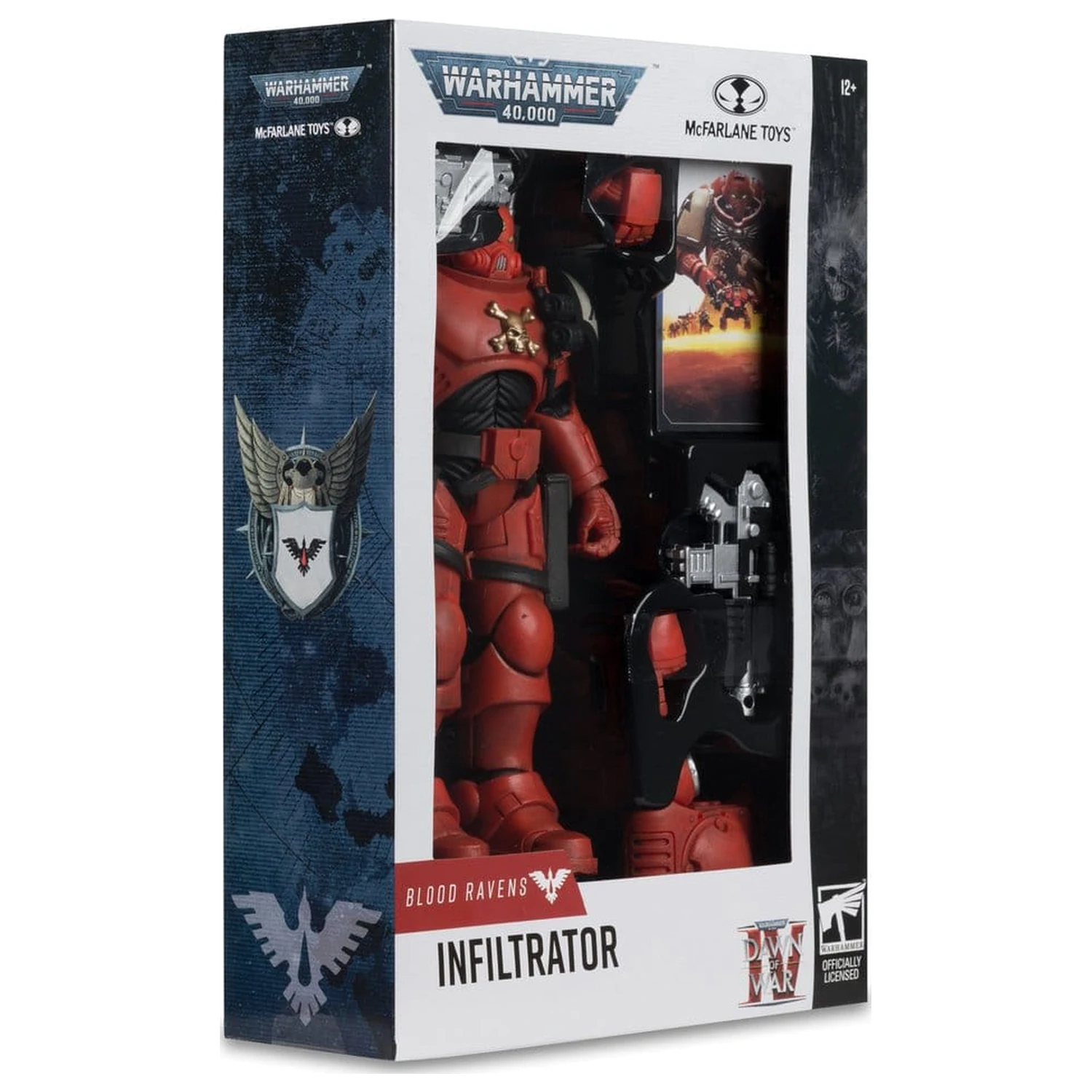 Warhammer 40,000 Figurina de actiune Infiltrator (Blood Ravens ) (Dawn of War 4) 20 cm poza produsului