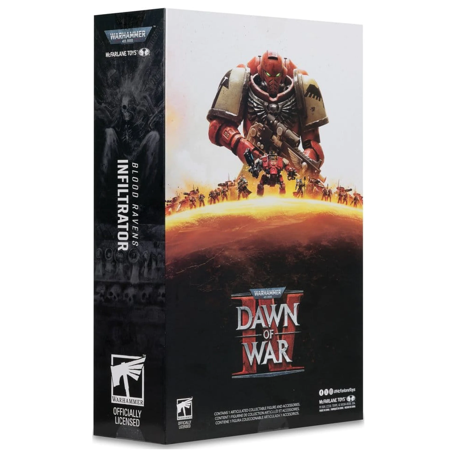 Warhammer 40,000 Figurina de actiune Infiltrator (Blood Ravens ) (Dawn of War 4) 20 cm poza produsului