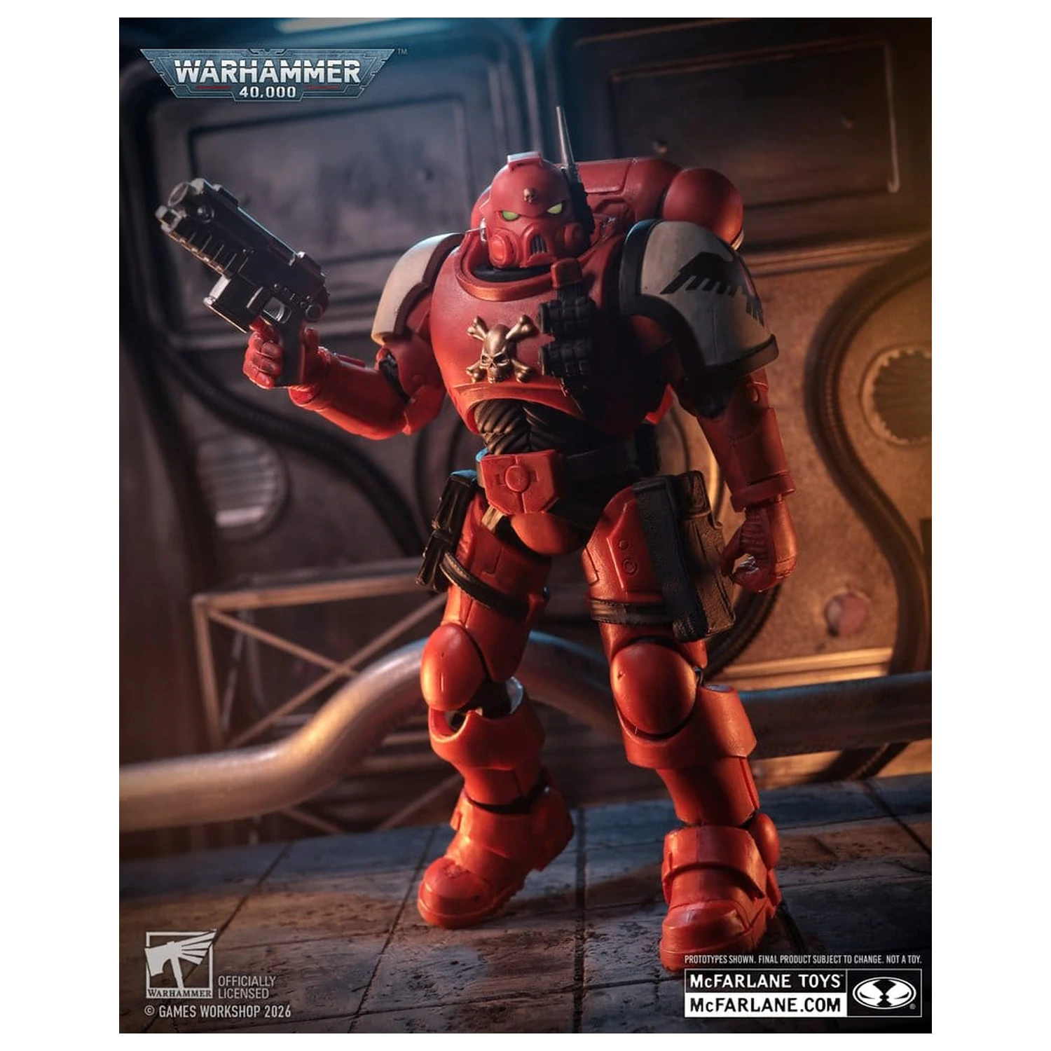 Warhammer 40,000 Figurina de actiune Infiltrator (Blood Ravens ) (Dawn of War 4) 20 cm poza produsului