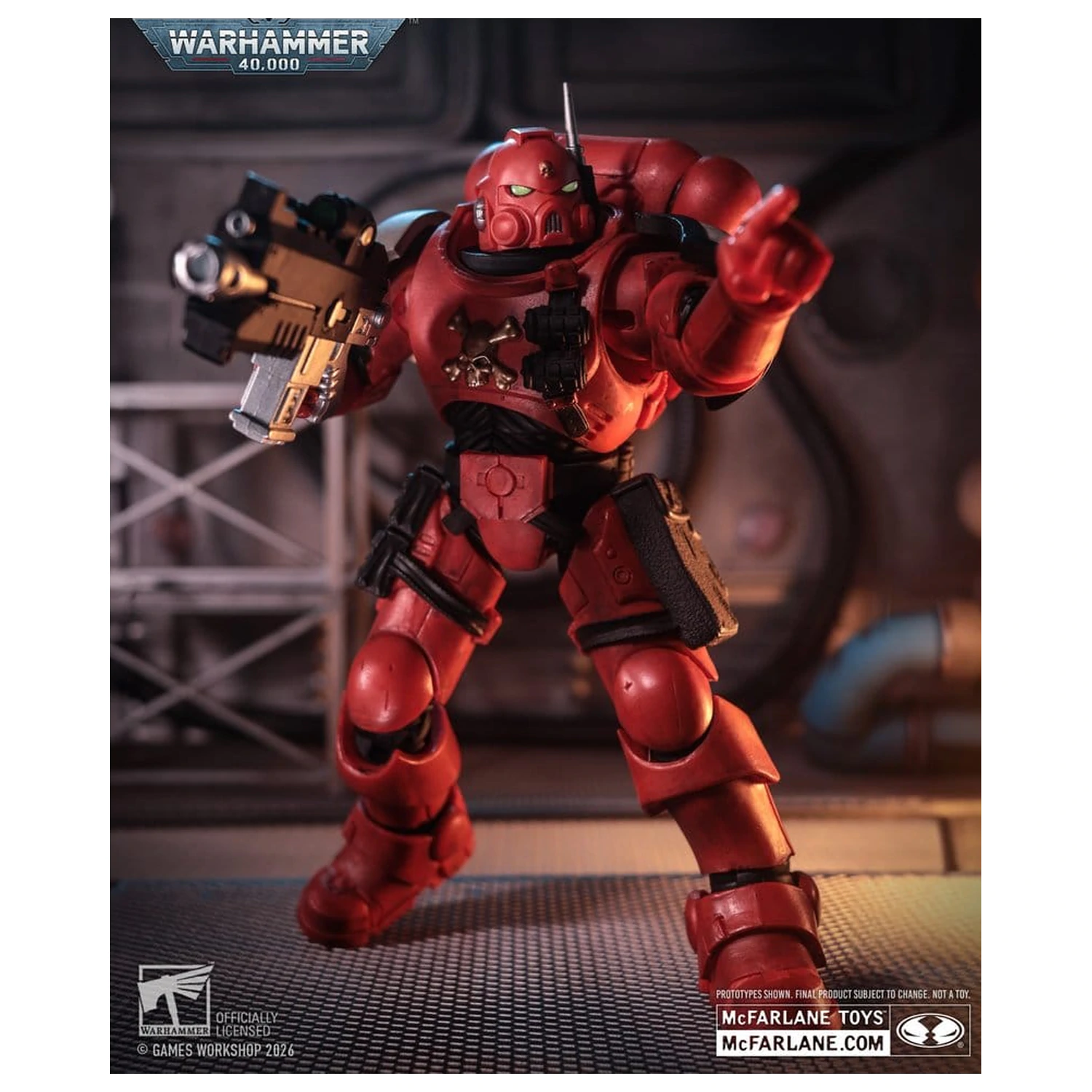Warhammer 40,000 Figurina de actiune Infiltrator (Blood Ravens ) (Dawn of War 4) 20 cm poza produsului