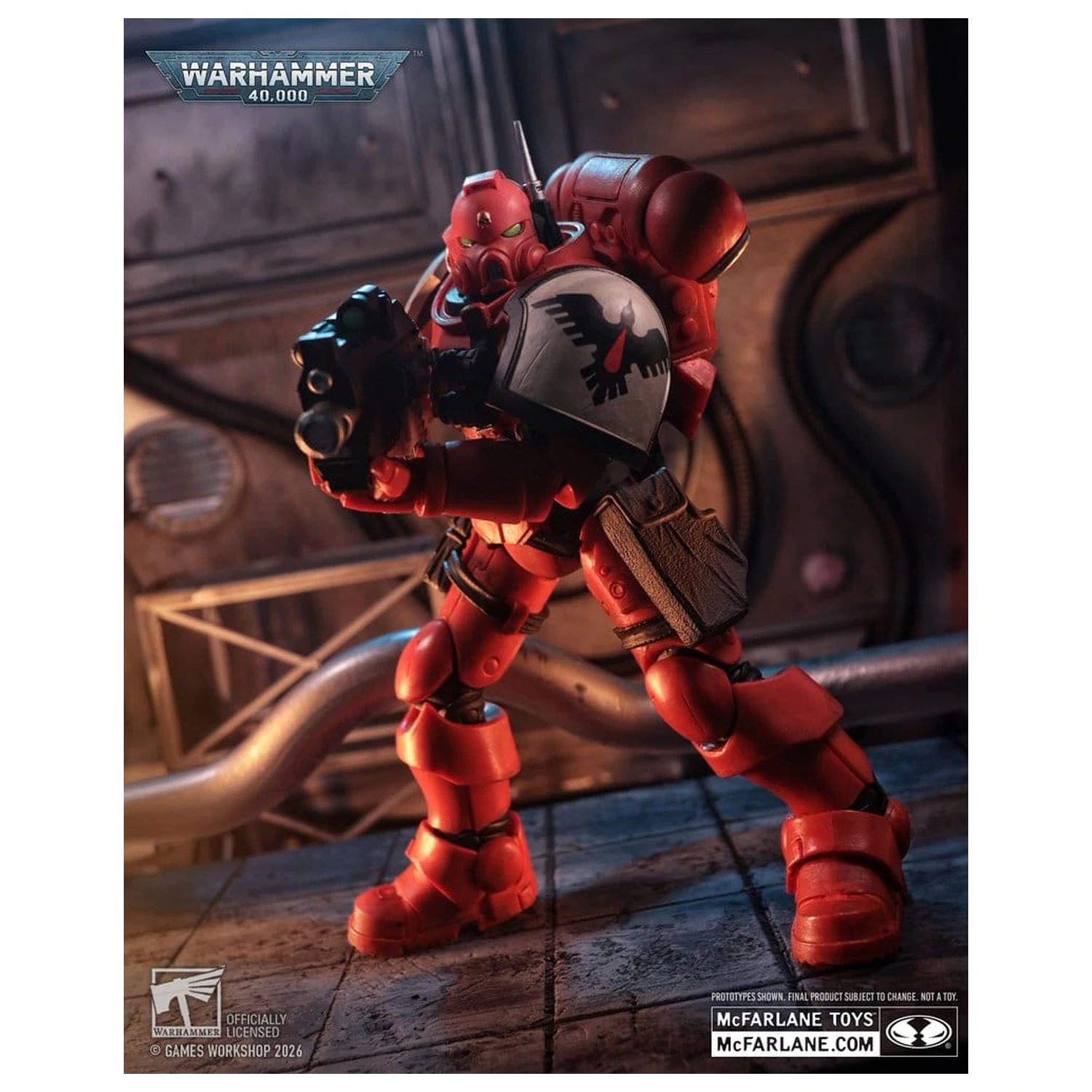 Warhammer 40,000 Figurina de actiune Infiltrator (Blood Ravens ) (Dawn of War 4) 20 cm poza produsului