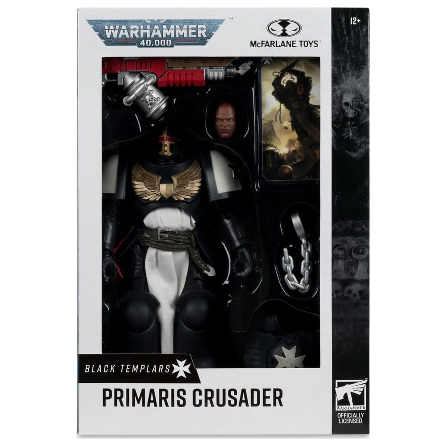 Warhammer 40,000 Figurina de actiune Primaris Crusader (Black Templars) 18 cm poza produsului