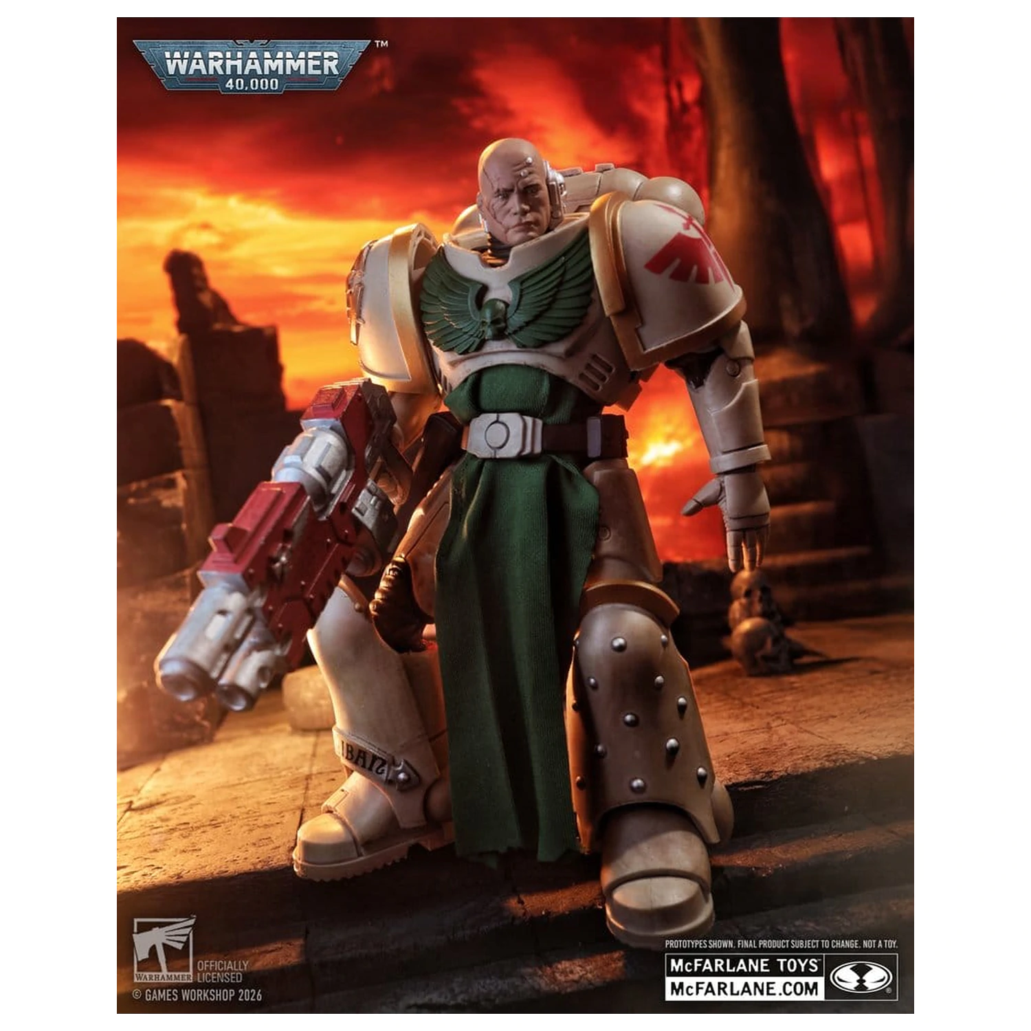 Warhammer 40,000 Figurina de actiune Sternguard Veteran (Dark Angels) 18 cm poza produsului