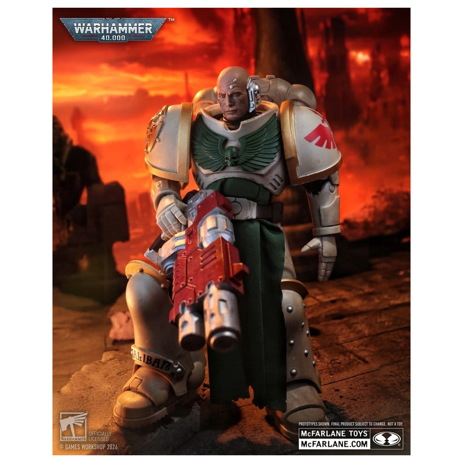 Warhammer 40,000 Figurina de actiune Sternguard Veteran (Dark Angels) 18 cm poza produsului