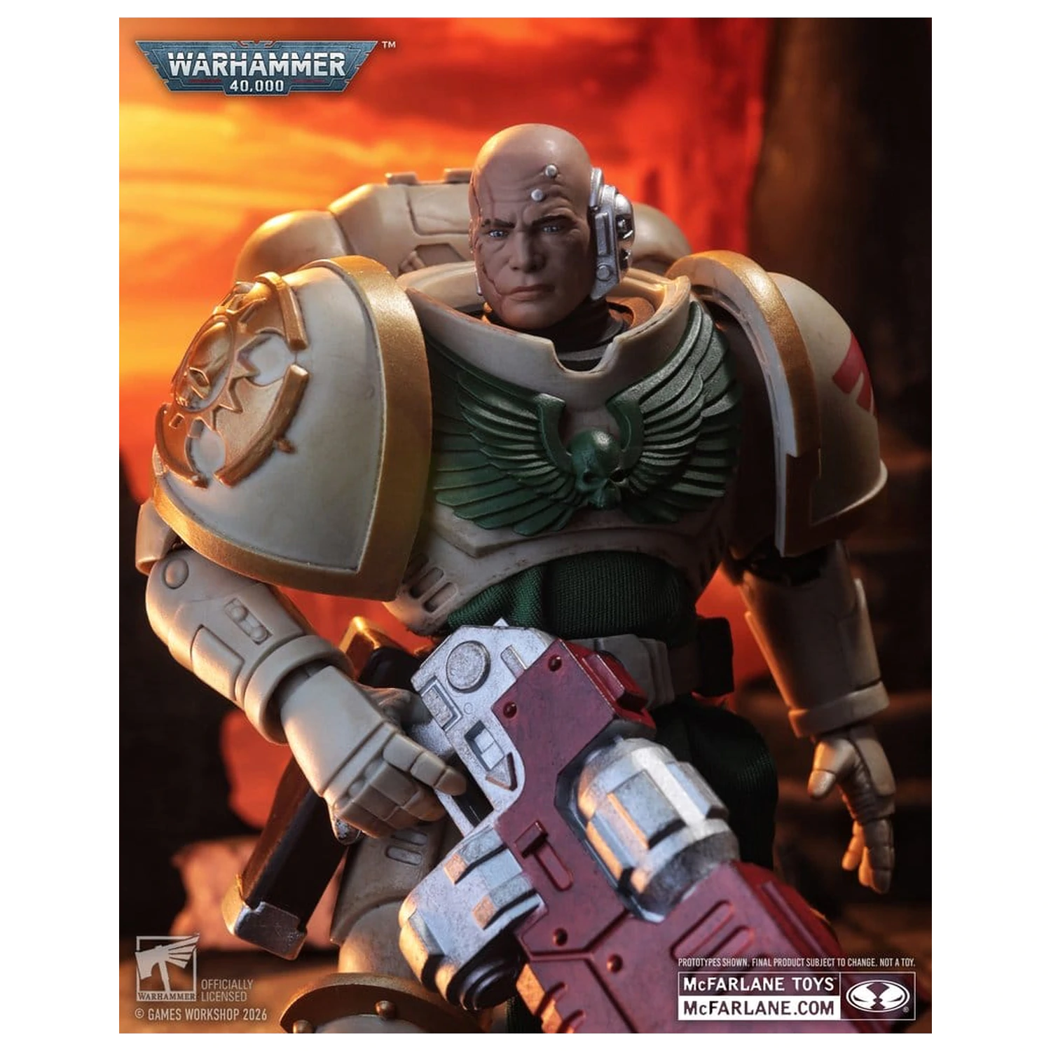 Warhammer 40,000 Figurina de actiune Sternguard Veteran (Dark Angels) 18 cm poza produsului