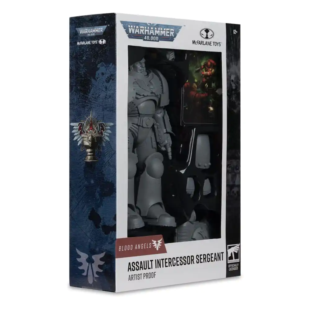 Warhammer 40,000 Figurina de actiune Assault Intercessor Sergeant (Blood Angel) (Artist Proof) 18 cm poza produsului