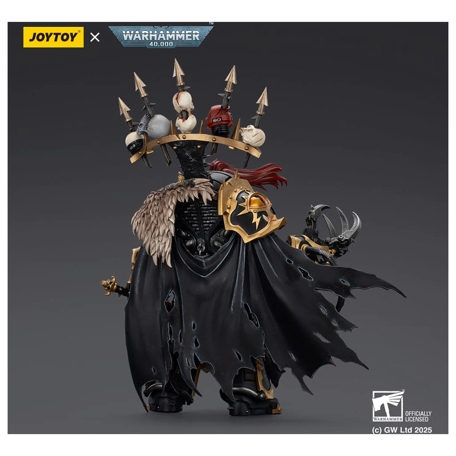 Warhammer 40,000 Figurina de actiune Black Legion Abaddon the Despoiler cu Drach'nyen and the Talo 16 cm poza produsului