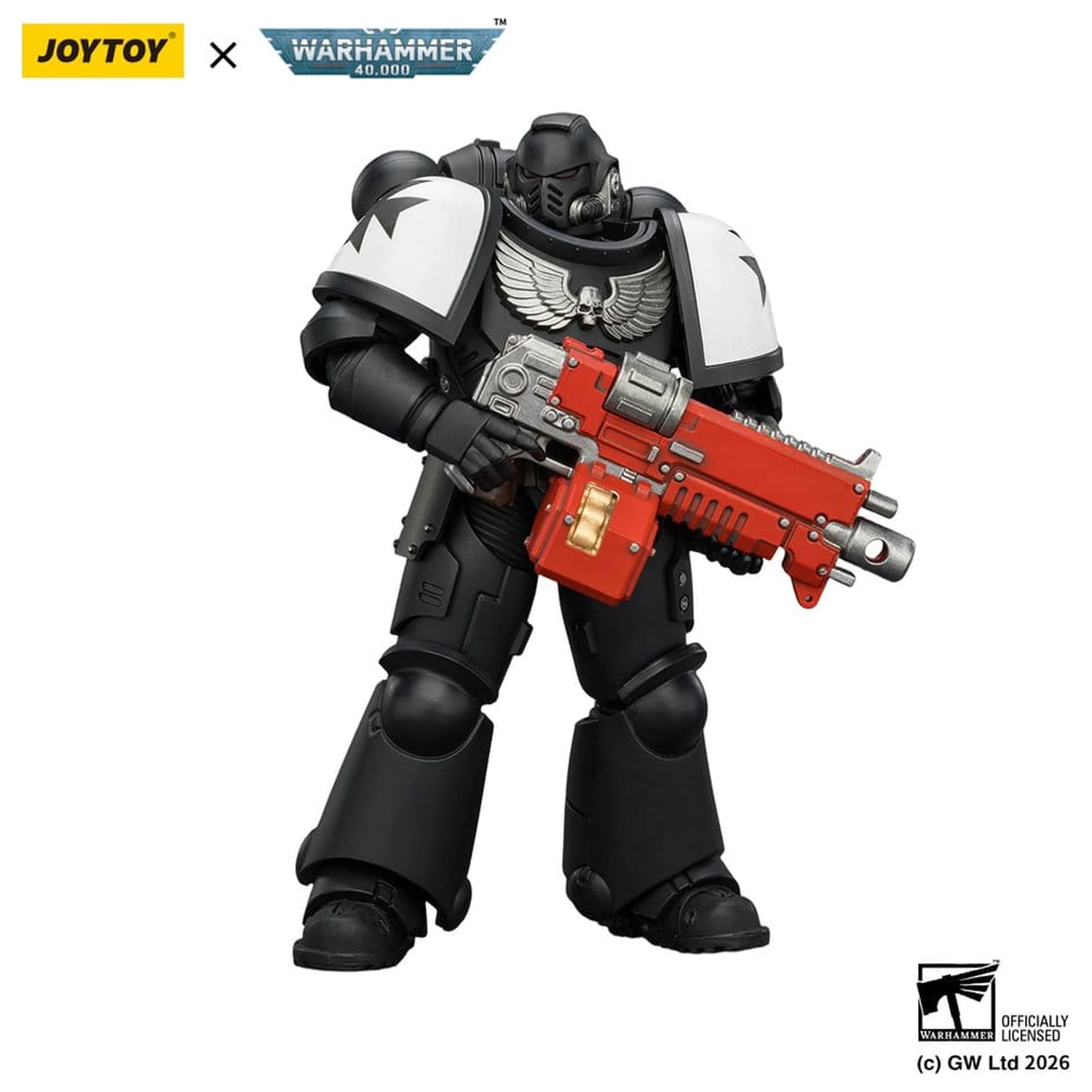 Warhammer 40,000 Figurina de actiune Black Templars Intercessor 12 cm poza produsului