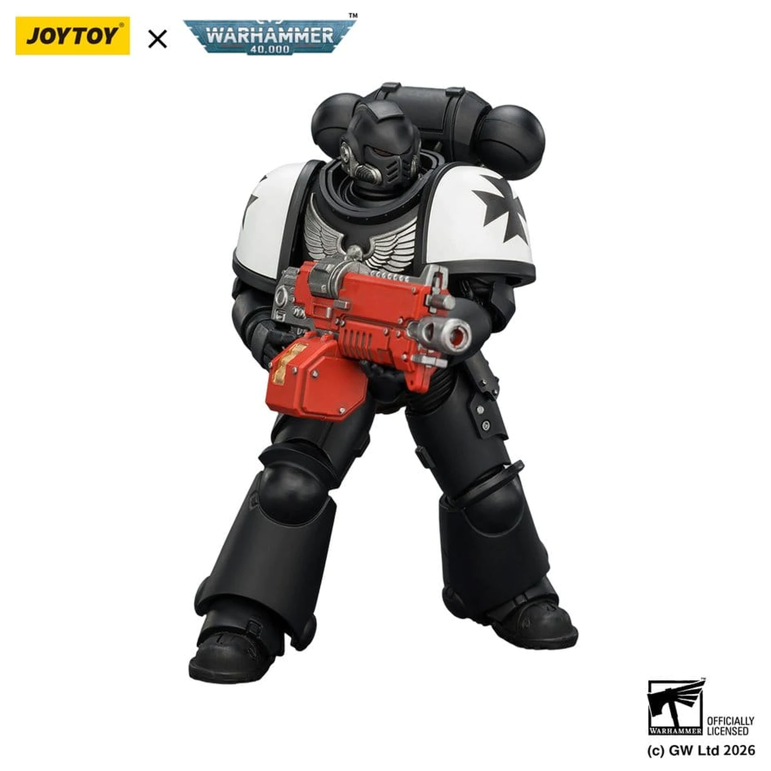Warhammer 40,000 Figurina de actiune Black Templars Intercessor 12 cm poza produsului