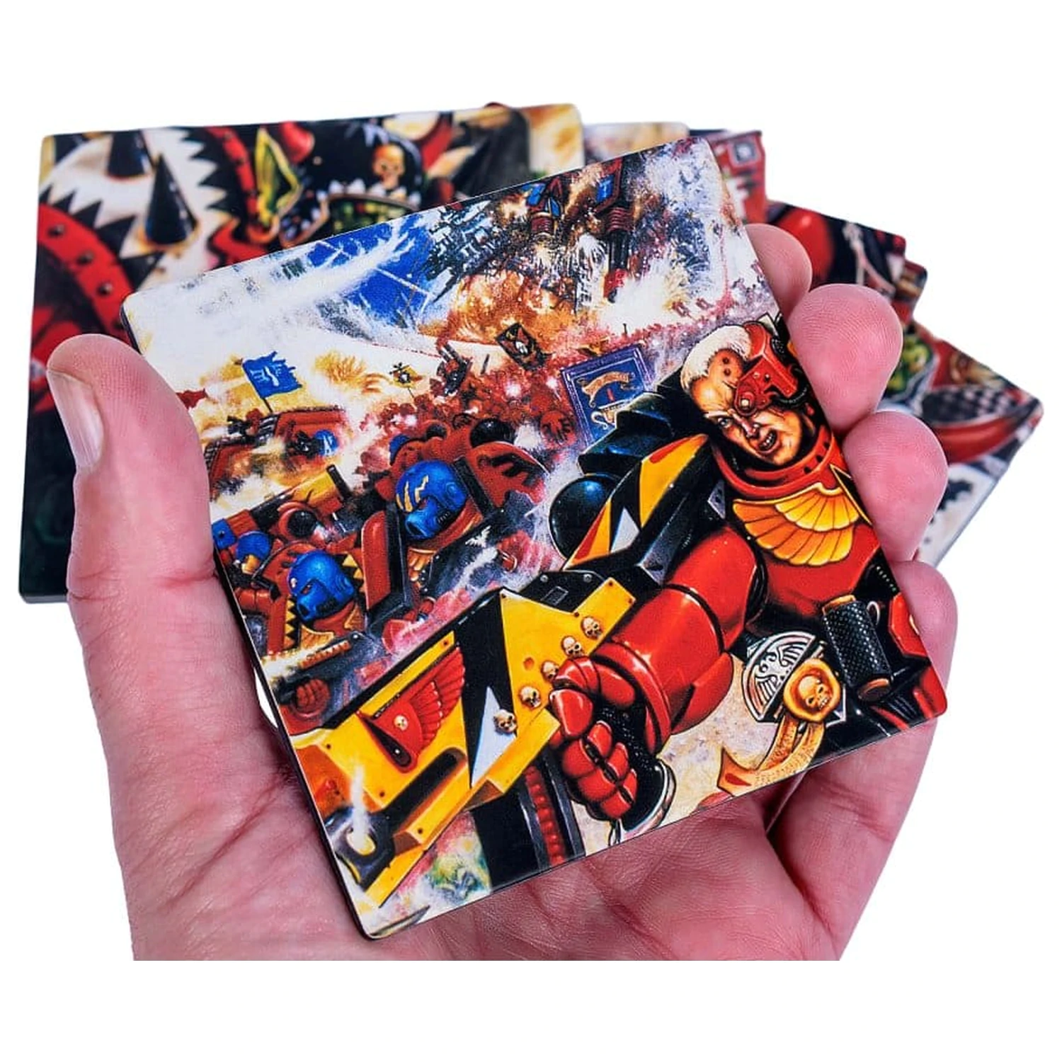 Warhammer 40,000 Set suporturi de pahare Blood Angels Armageddon 15 cm poza produsului