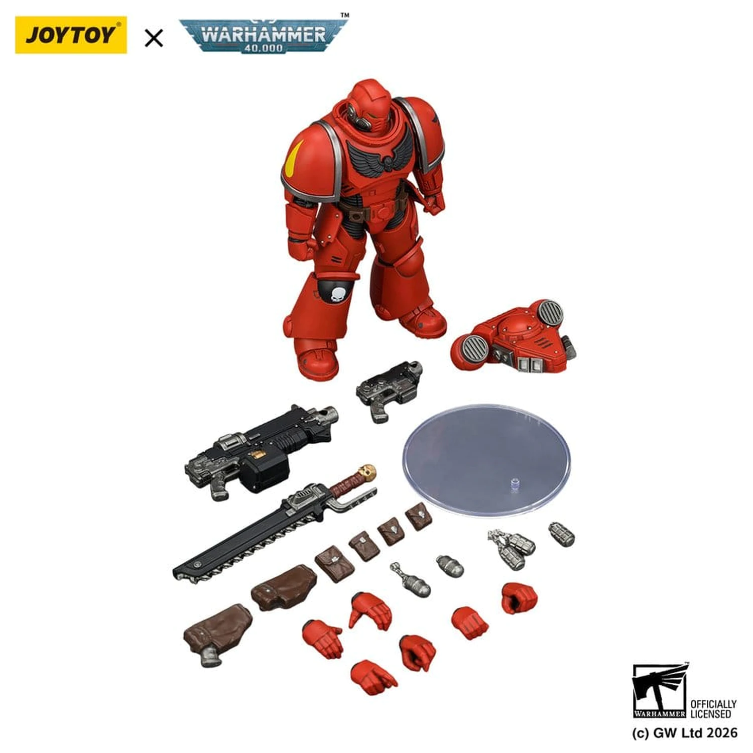 Warhammer 40,000 Action Figure Blood Angels Intercessor 12 cm poza produsului