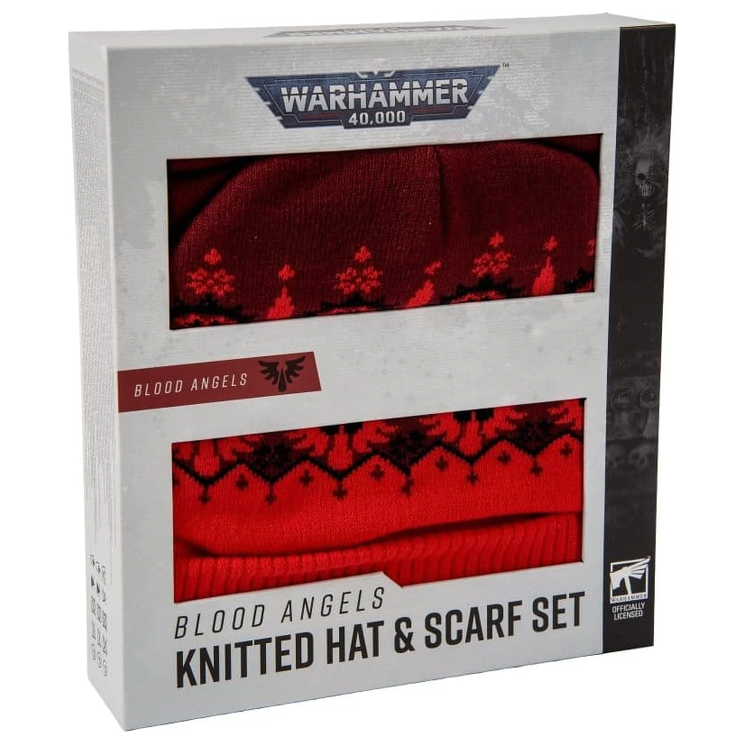 Set caciula tricotata si fular Warhammer 40,000 Blood Angels 27 cm poza produsului