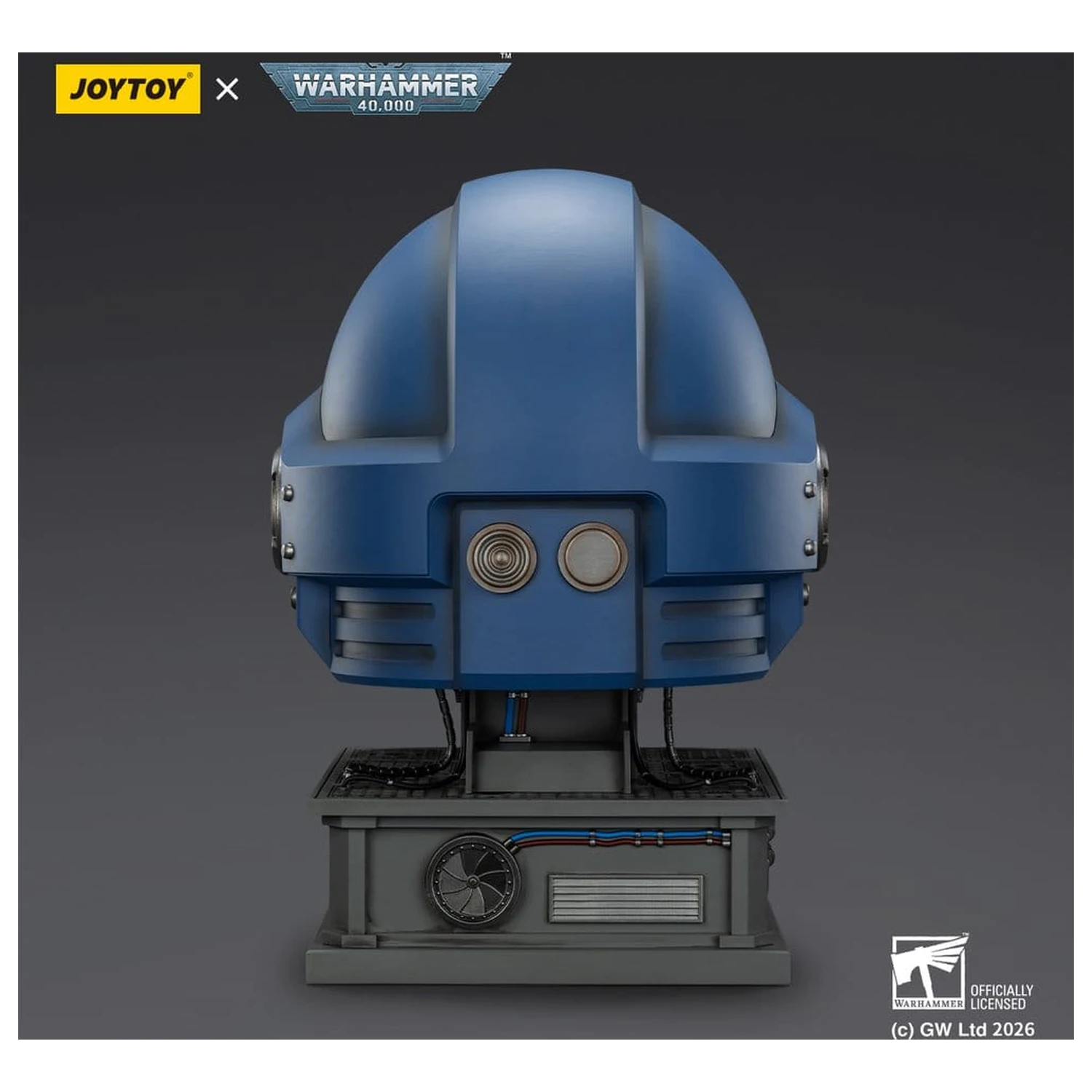 Warhammer 40,000 Captain MkX Helmet & Display Stand Ultramarines 44 cm poza produsului