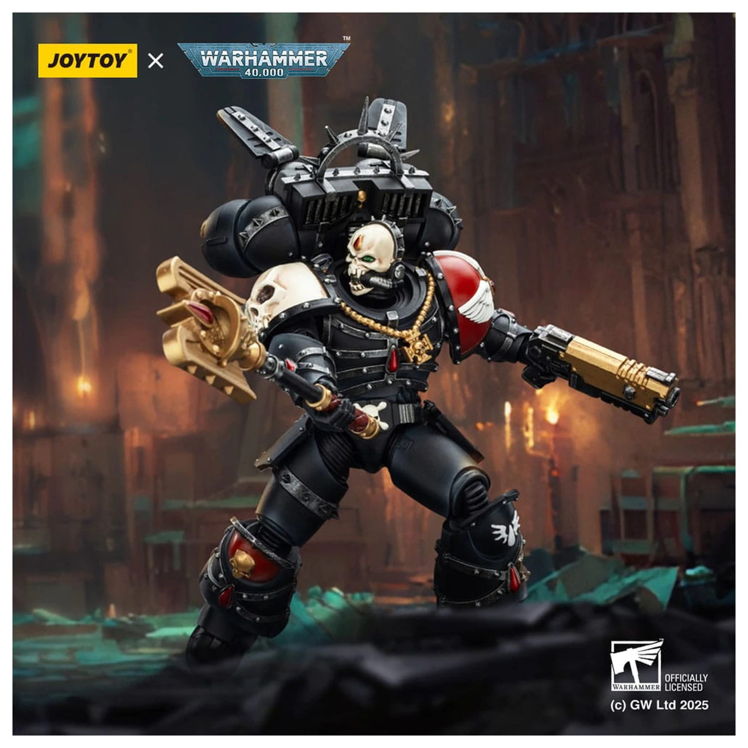 Warhammer 40,000 Figurina de acțiune Blood Angels Lemartes 12 cm poza produsului