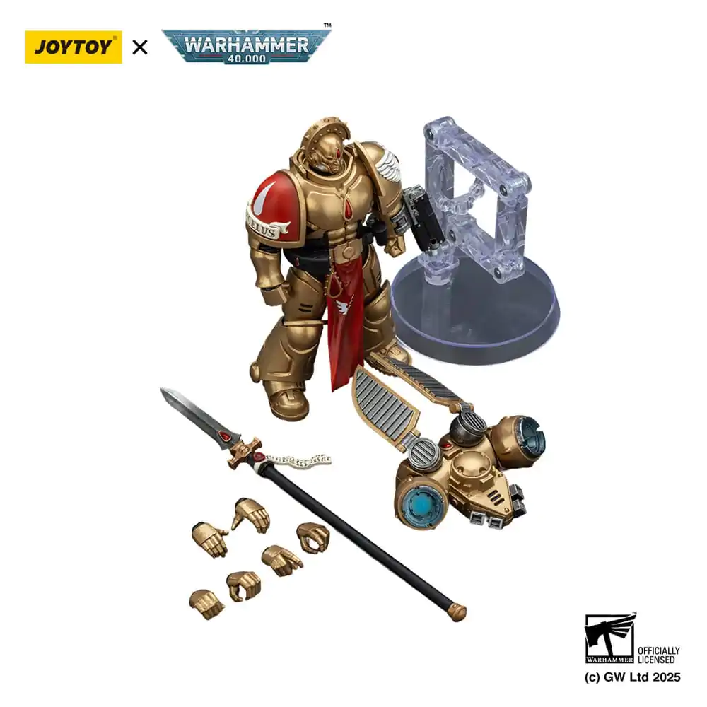 Warhammer 40,000: Combat Patrol Blood Angels figurina de actiune Sanguinary Guard 2 cu Angelus Boltgun si Encarmine Spear 20 cm poza produsului