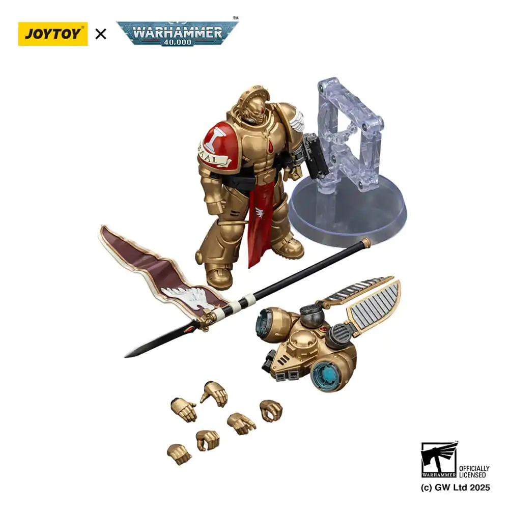 Warhammer 40,000: Combat Patrol Blood Angels figurina de actiune Sanguinary Guard 3 cu Angelus Boltgun si Encarmine Spear 20 cm poza produsului