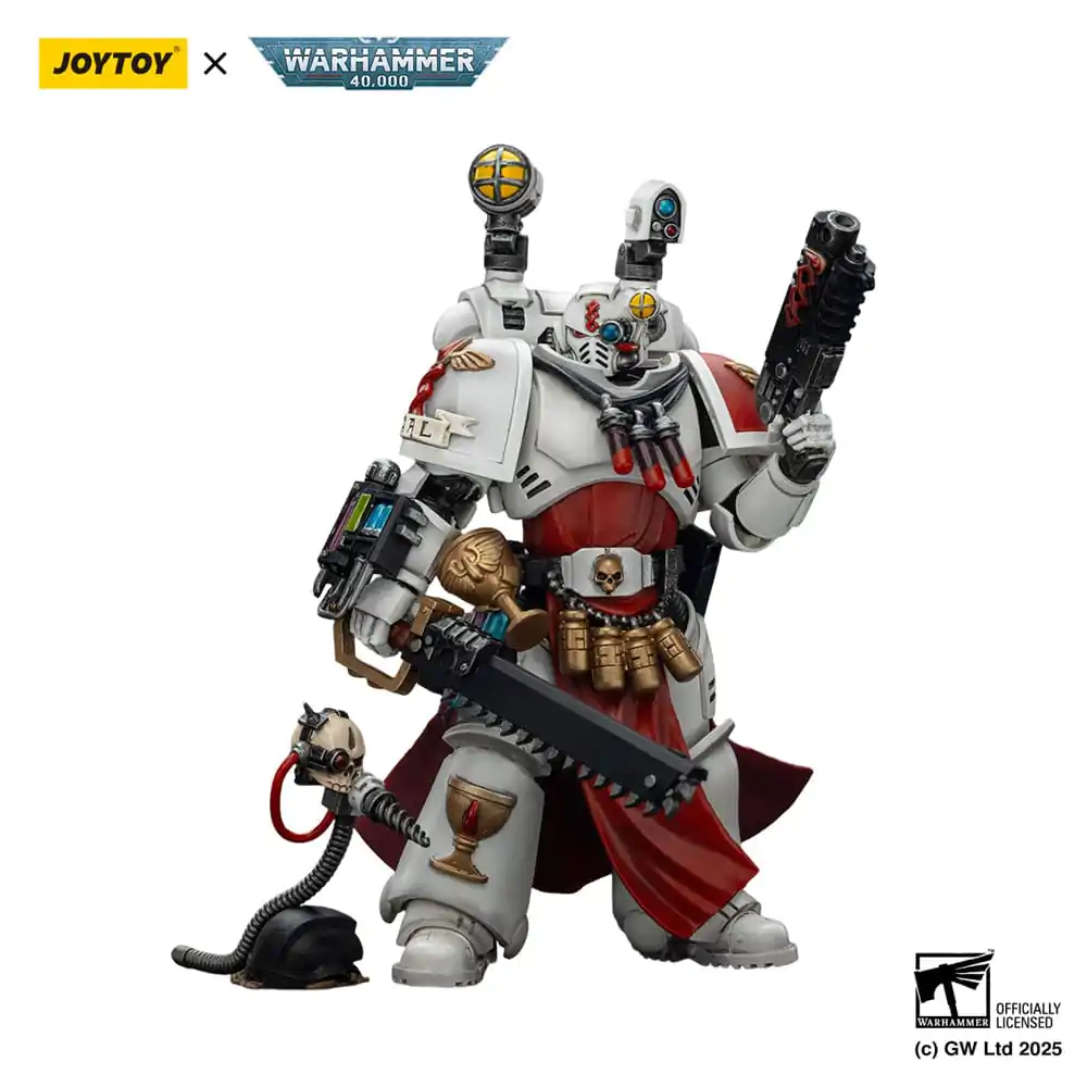Warhammer 40,000: Combat Patrol Blood Angels figurina Sanguinary Priest cu pistol heavy bolt, chainsword si narthecium 20 cm poza produsului