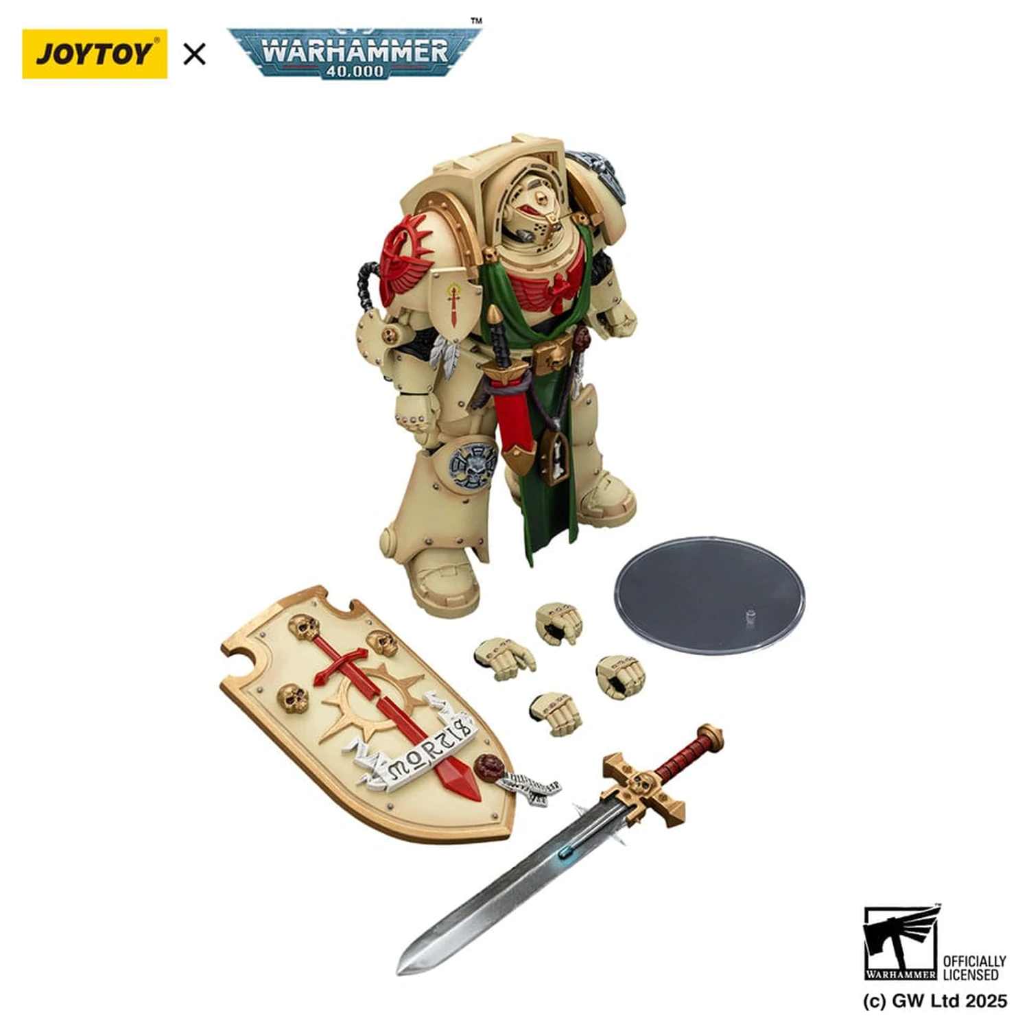 Warhammer 40,000 Action Figure Dark Angels Deathwing Knight 3 14 cm poza produsului