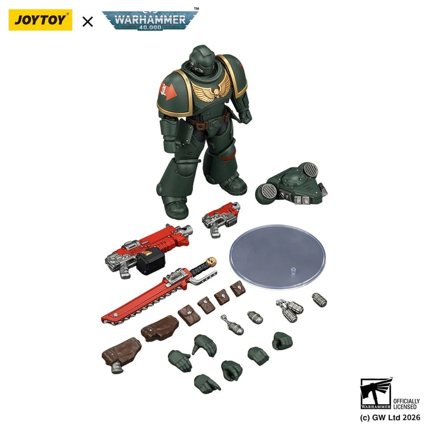 Warhammer 40,000 Figurina de actiune Dark Angels Intercessor 12 cm poza produsului