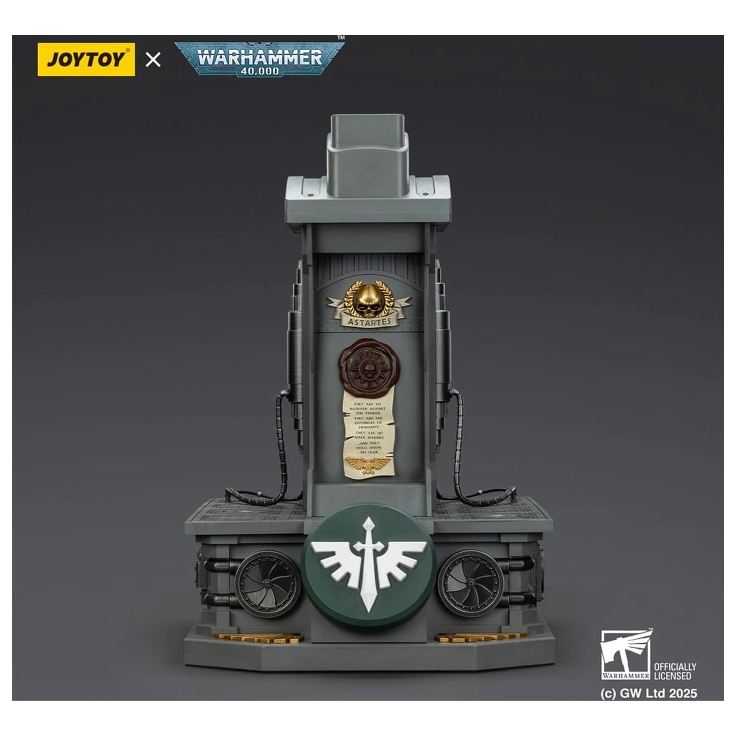 Warhammer 40,000: Dark Angels Casca MkX si stand de afisare 44 cm poza produsului