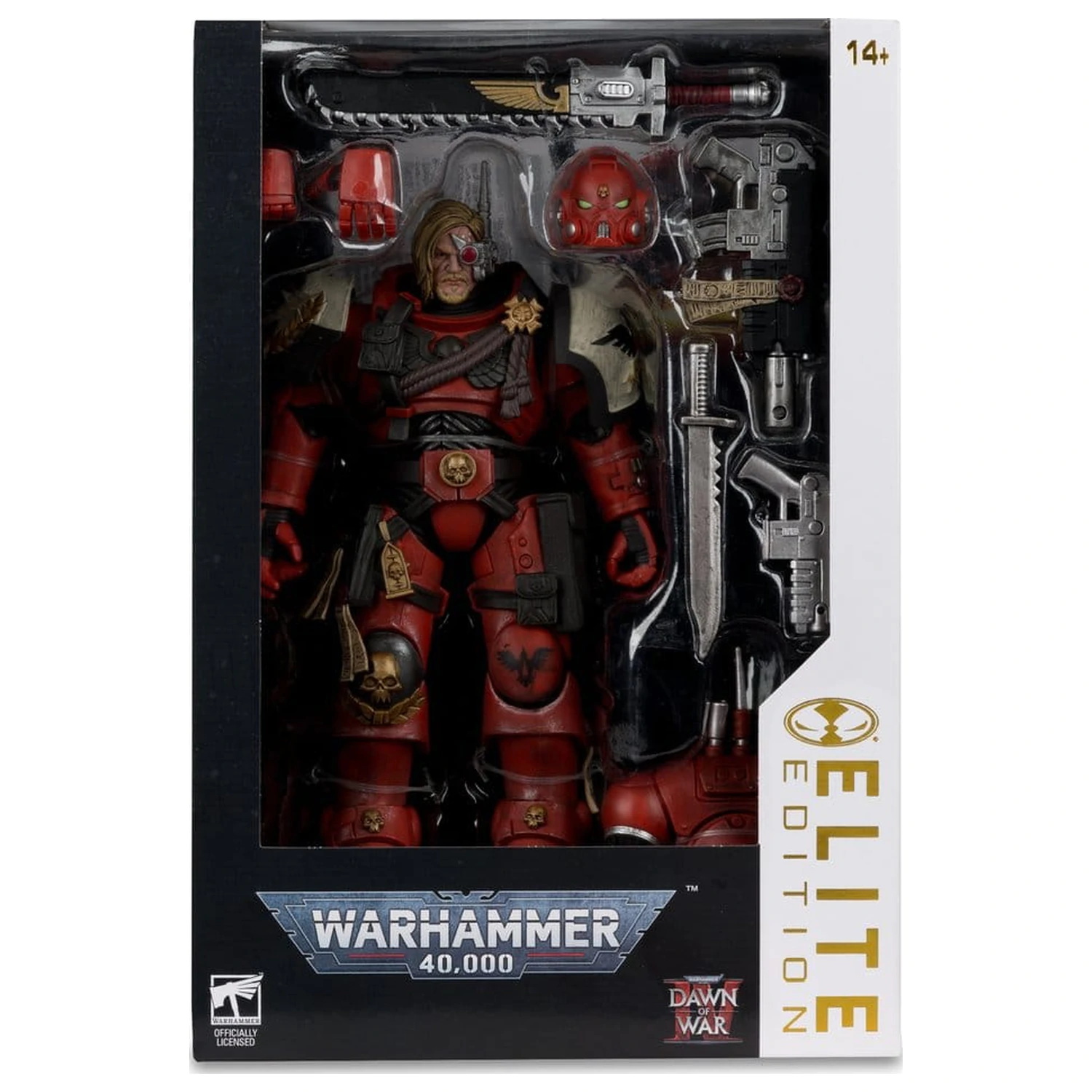 Warhammer 40,000 Dawn of War McFarlane Elite Edition Figurina de actiune Captain Cyrus (Dawn of War 4) 20 cm poza produsului