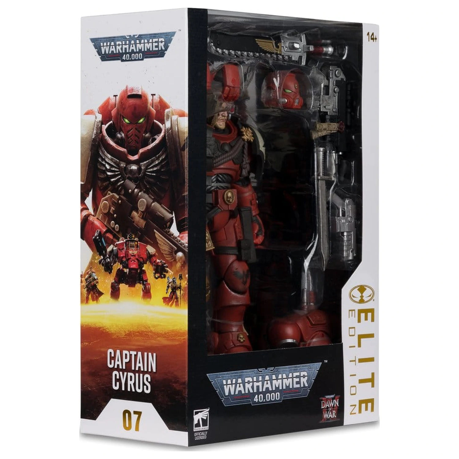 Warhammer 40,000 Dawn of War McFarlane Elite Edition Figurina de actiune Captain Cyrus (Dawn of War 4) 20 cm poza produsului