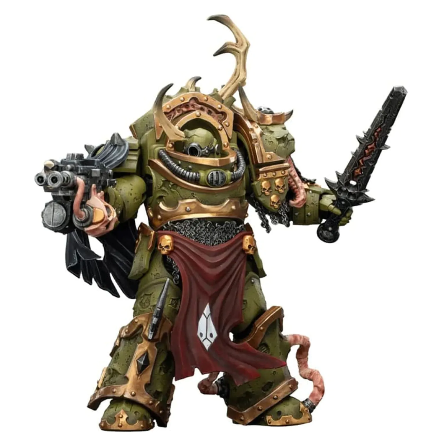 Warhammer 40,000 Figurina de actiune Death Guard Blightlord Terminator 3 cu Combi-bolter si Bubotic Blade 14 cm poza produsului