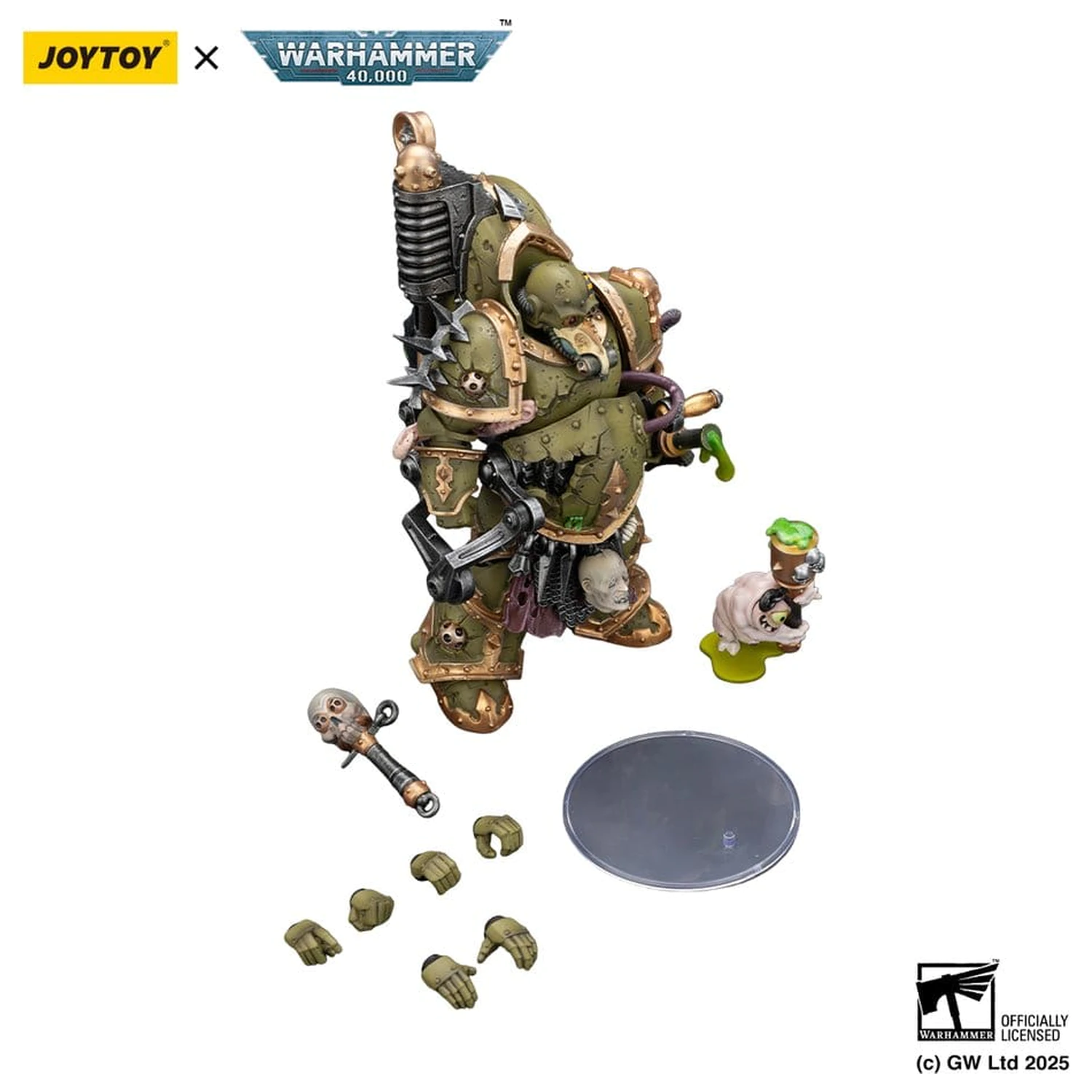 Warhammer 40,000 Figurina de actiune Death Guard Foul Blight spawn with Plague Sprayer 12 cm poza produsului