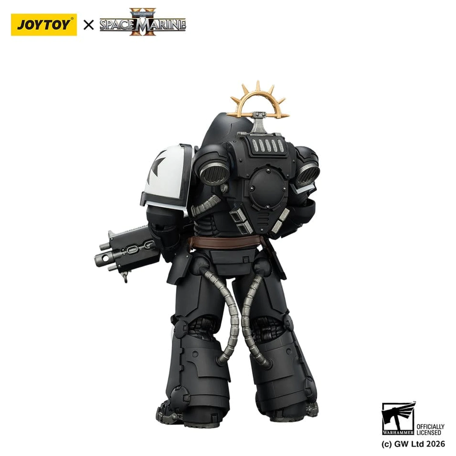 Warhammer 40,000 Action Figure Game Edition Black Templars Heavy Intercessor 13 cm Figurina de actiune Editia de joc Black Templars Heavy Intercessor 13 cm poza produsului