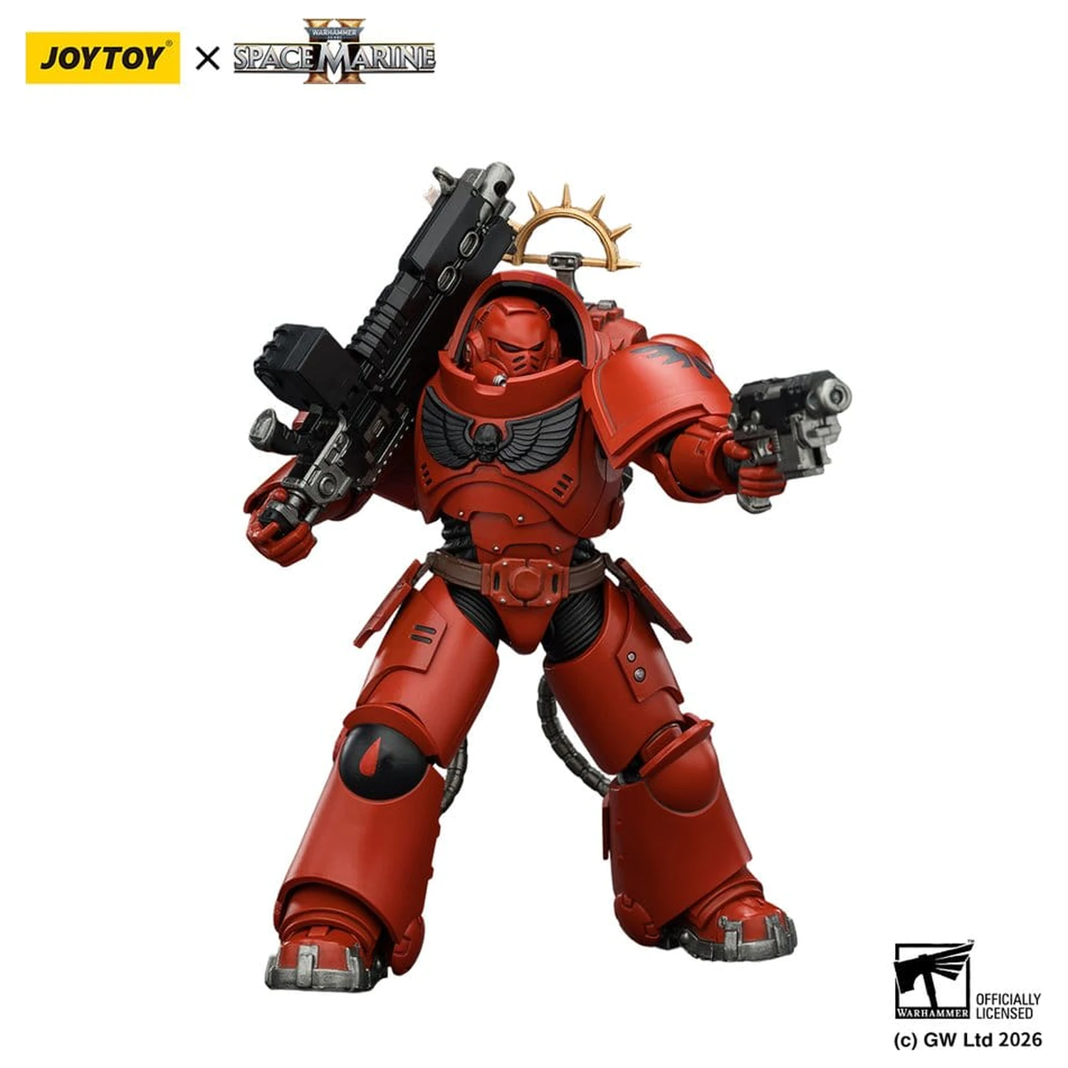 Warhammer 40,000 Figurina de actiune Game Edition Blood Angels Heavy Intercessor 13 cm poza produsului
