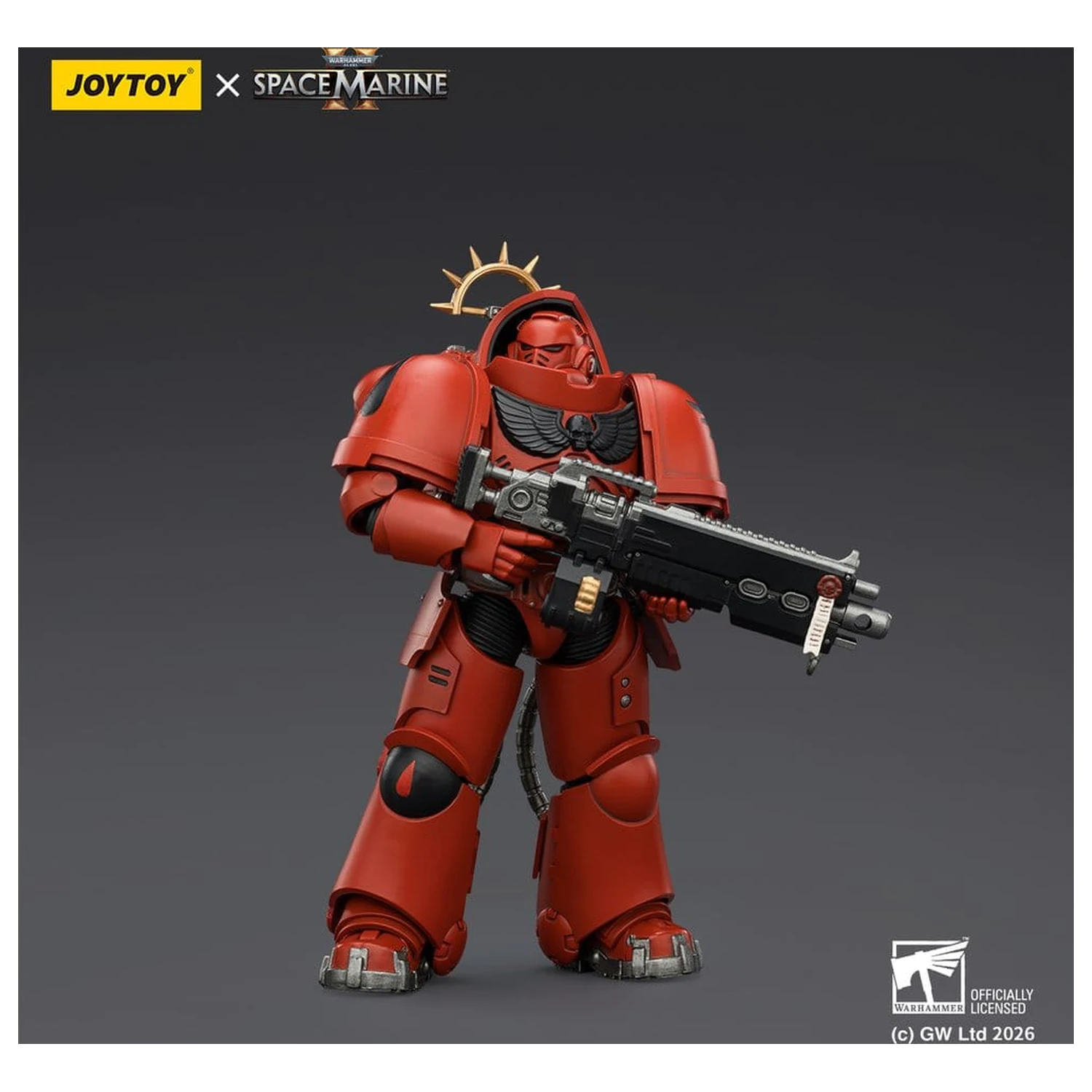 Warhammer 40,000 Figurina de actiune Game Edition Blood Angels Heavy Intercessor 13 cm poza produsului