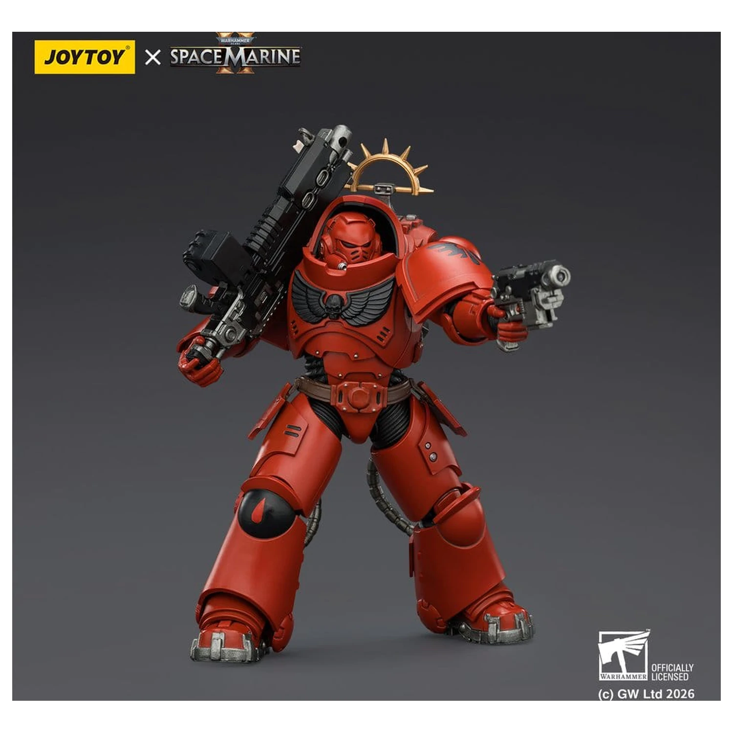 Warhammer 40,000 Figurina de actiune Game Edition Blood Angels Heavy Intercessor 13 cm poza produsului