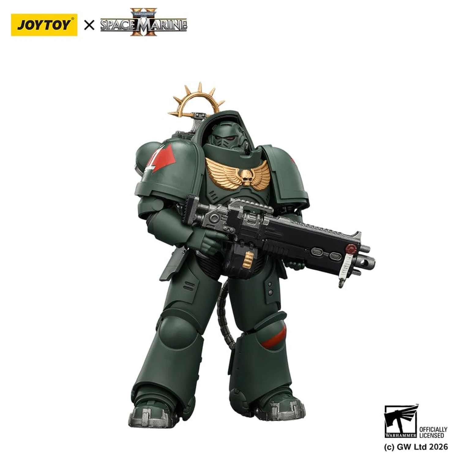 Warhammer 40,000 Action Figure Game Edition Dark Angels Heavy Intercessor 13 cm poza produsului