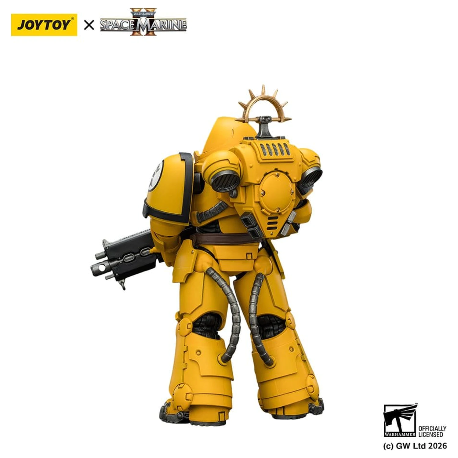 Warhammer 40,000 Action Figure Game Edition Imperial Fists Heavy Intercessor 13 centimetri poza produsului