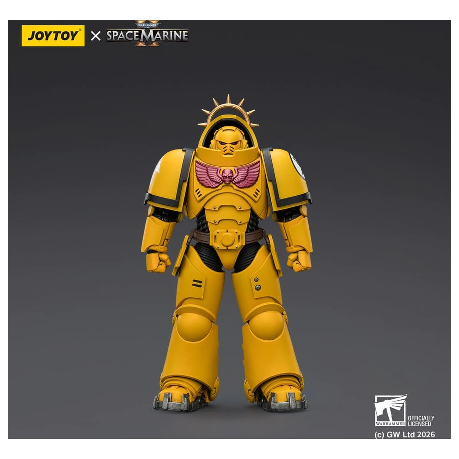 Warhammer 40,000 Action Figure Game Edition Imperial Fists Heavy Intercessor 13 centimetri poza produsului