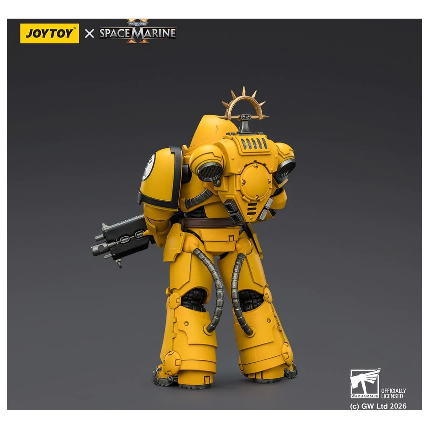 Warhammer 40,000 Action Figure Game Edition Imperial Fists Heavy Intercessor 13 centimetri poza produsului