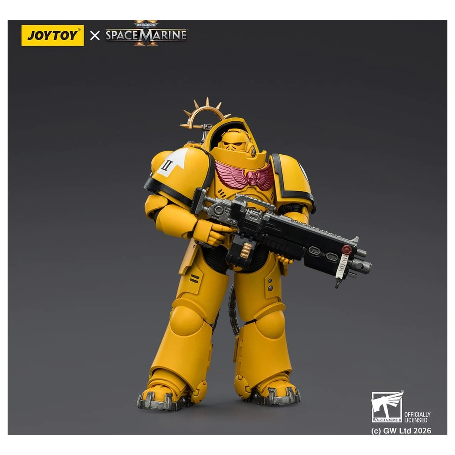 Warhammer 40,000 Action Figure Game Edition Imperial Fists Heavy Intercessor 13 centimetri poza produsului