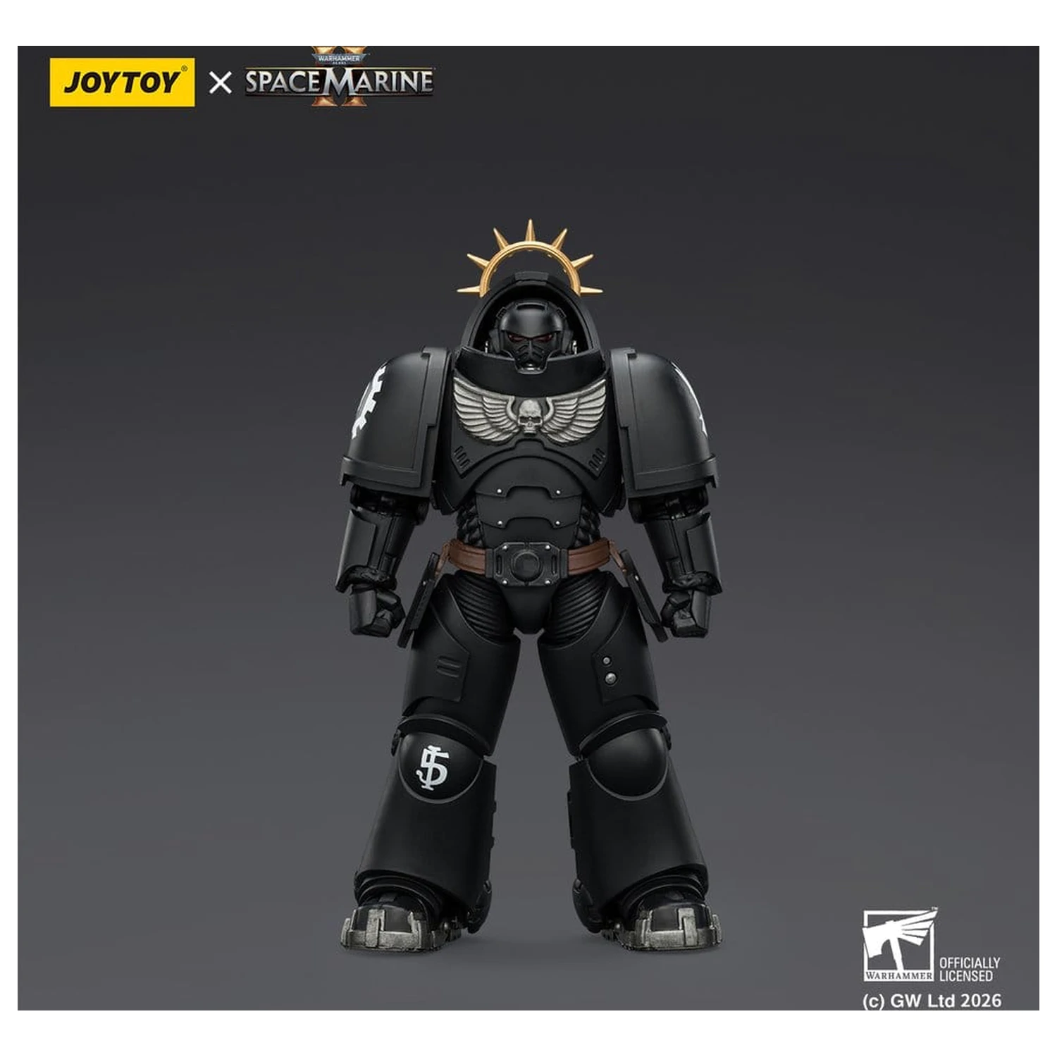 Warhammer 40,000 Action Figure Game Edition Iron Hands Heavy Intercessor 13 cm poza produsului