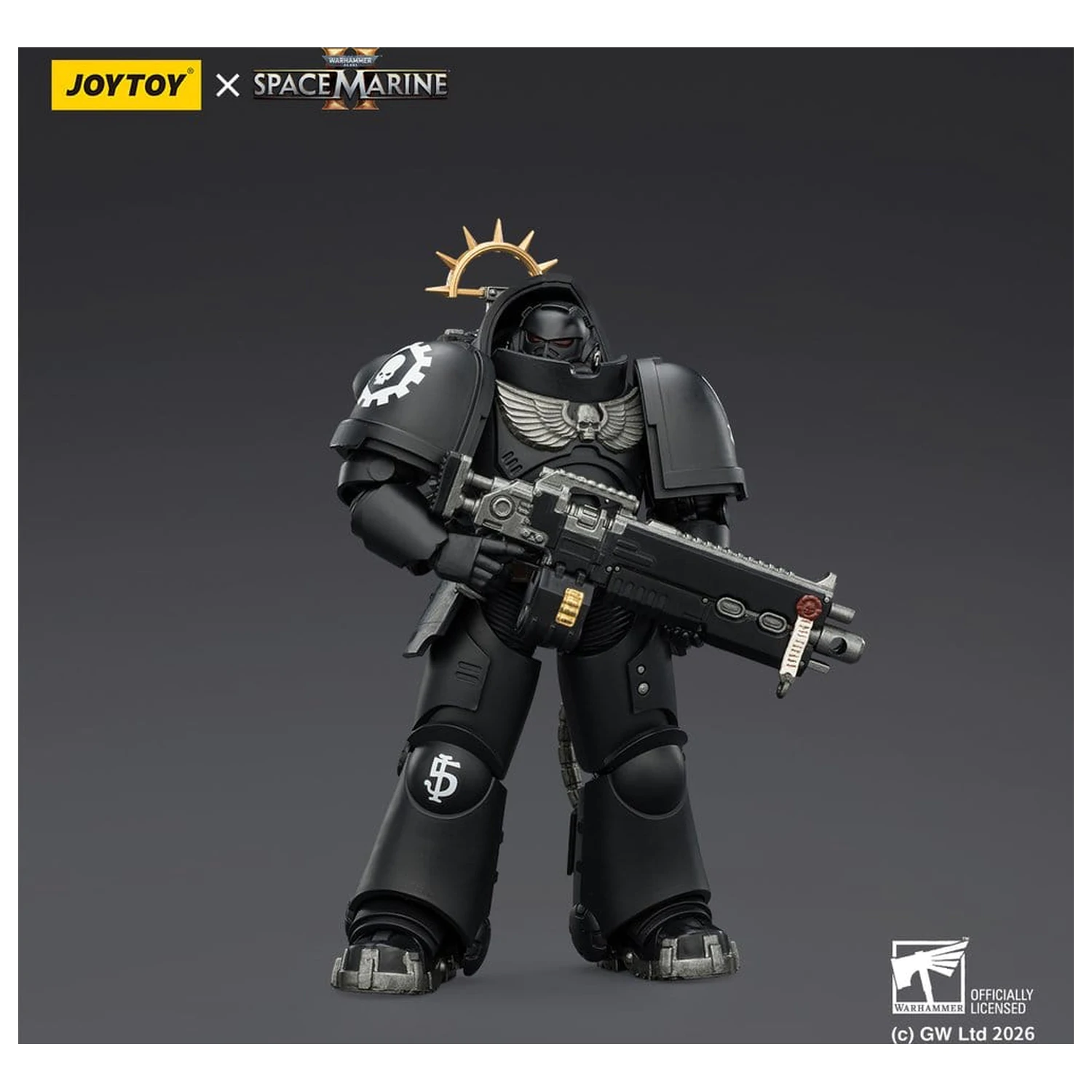 Warhammer 40,000 Action Figure Game Edition Iron Hands Heavy Intercessor 13 cm poza produsului