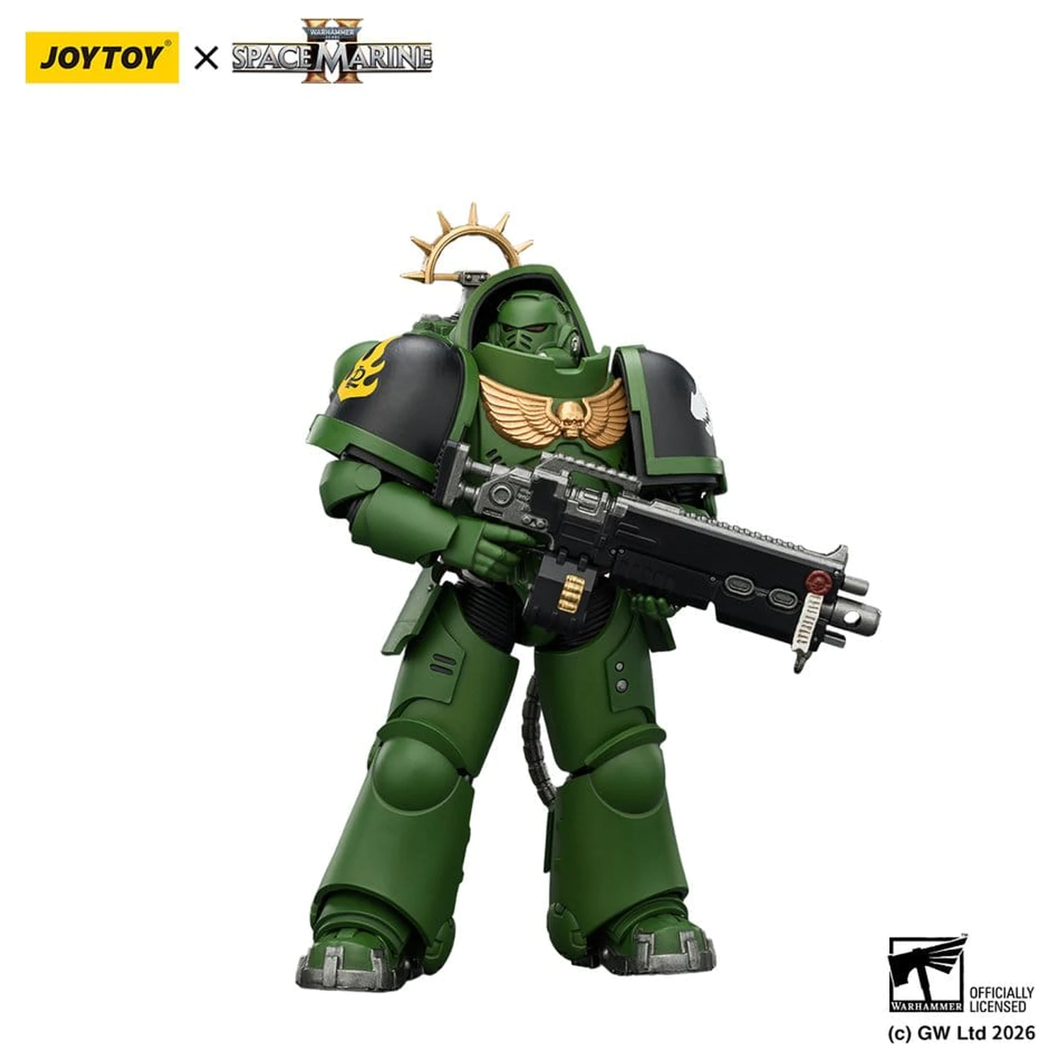Warhammer 40,000 Figurina de actiune Game Edition Salamanders Heavy Intercessor 13 cm poza produsului