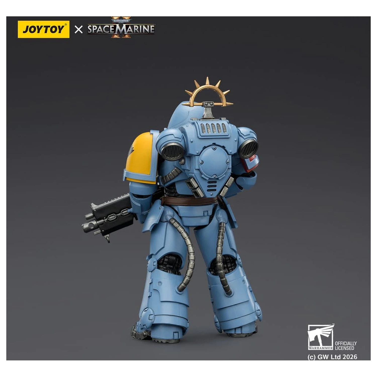 Warhammer 40,000 Figurina de actiune Game Edition Space Wolves Heavy Intercessor 13 cm poza produsului