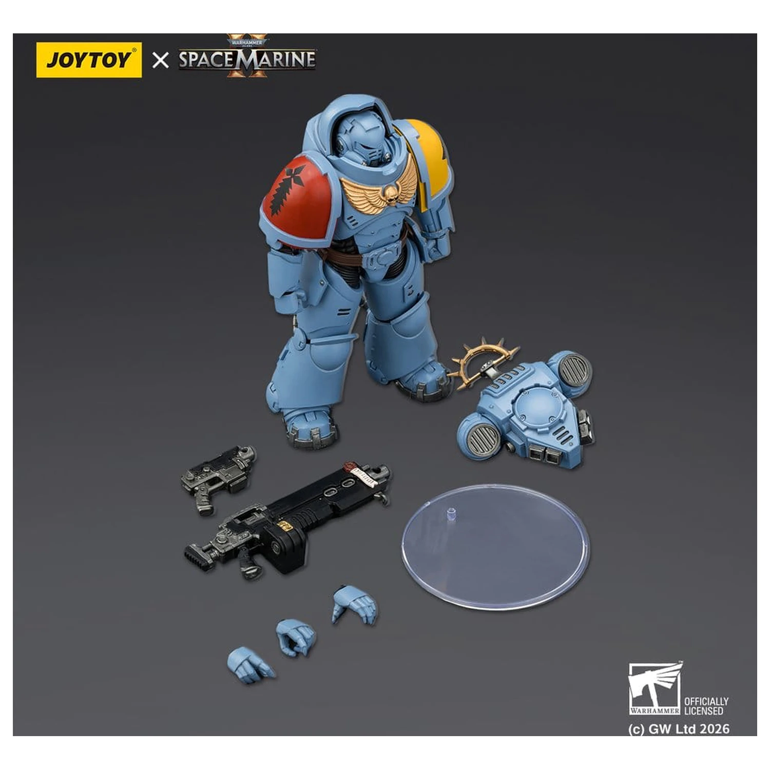 Warhammer 40,000 Figurina de actiune Game Edition Space Wolves Heavy Intercessor 13 cm poza produsului