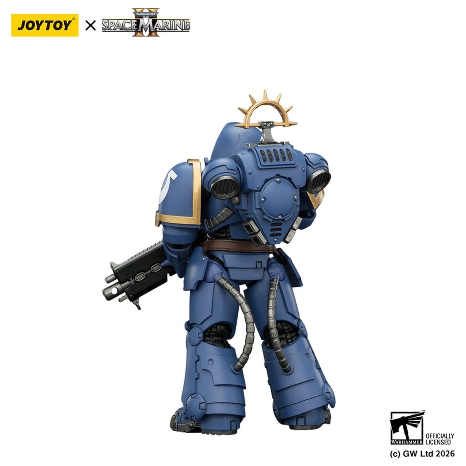 Warhammer 40,000 Figurina de actiune Game Edition Ultramarines Heavy Intercessor 13 cm poza produsului