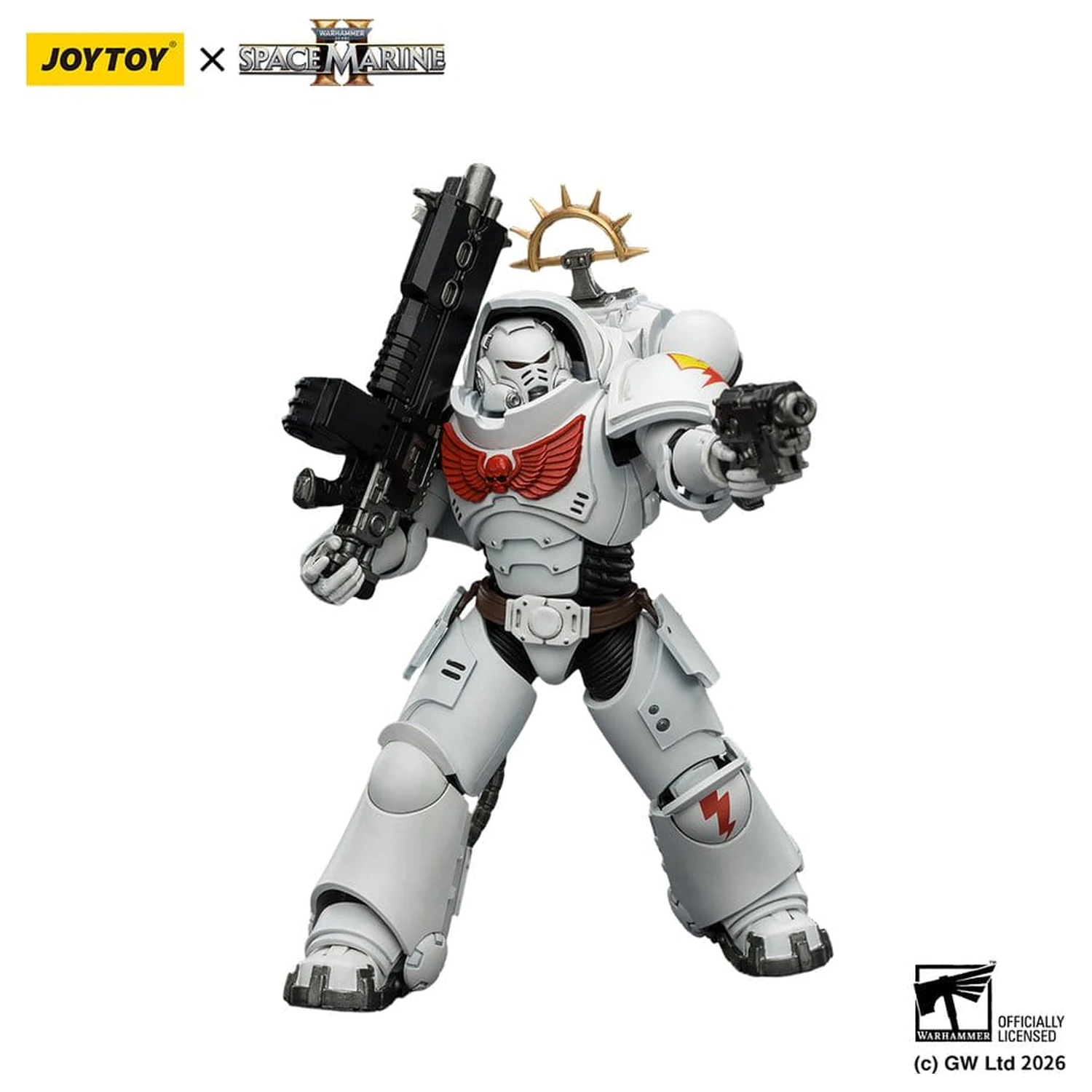 Warhammer 40,000 Figurina de actiune Action Figure Game Edition White Scars Heavy Intercessor 13 cm poza produsului