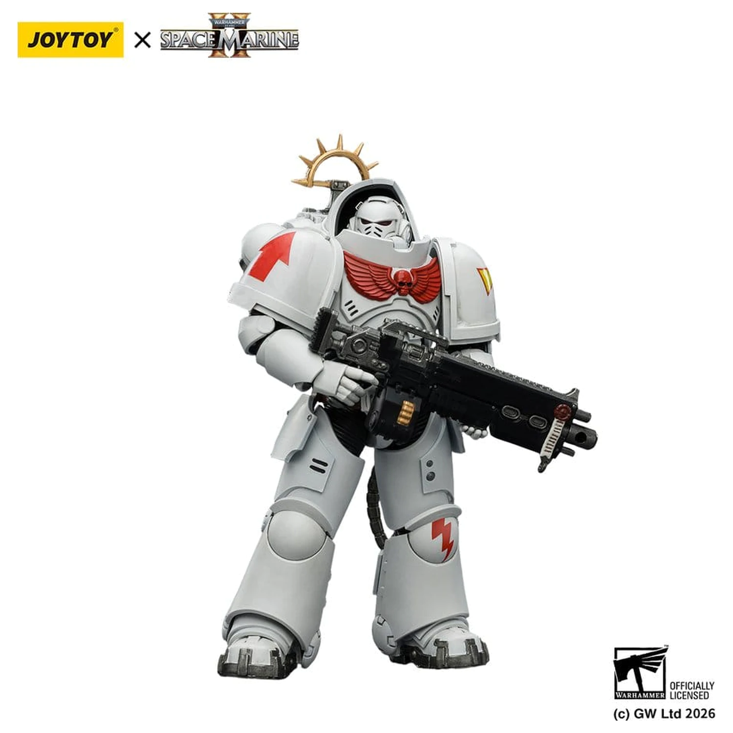 Warhammer 40,000 Figurina de actiune Action Figure Game Edition White Scars Heavy Intercessor 13 cm poza produsului