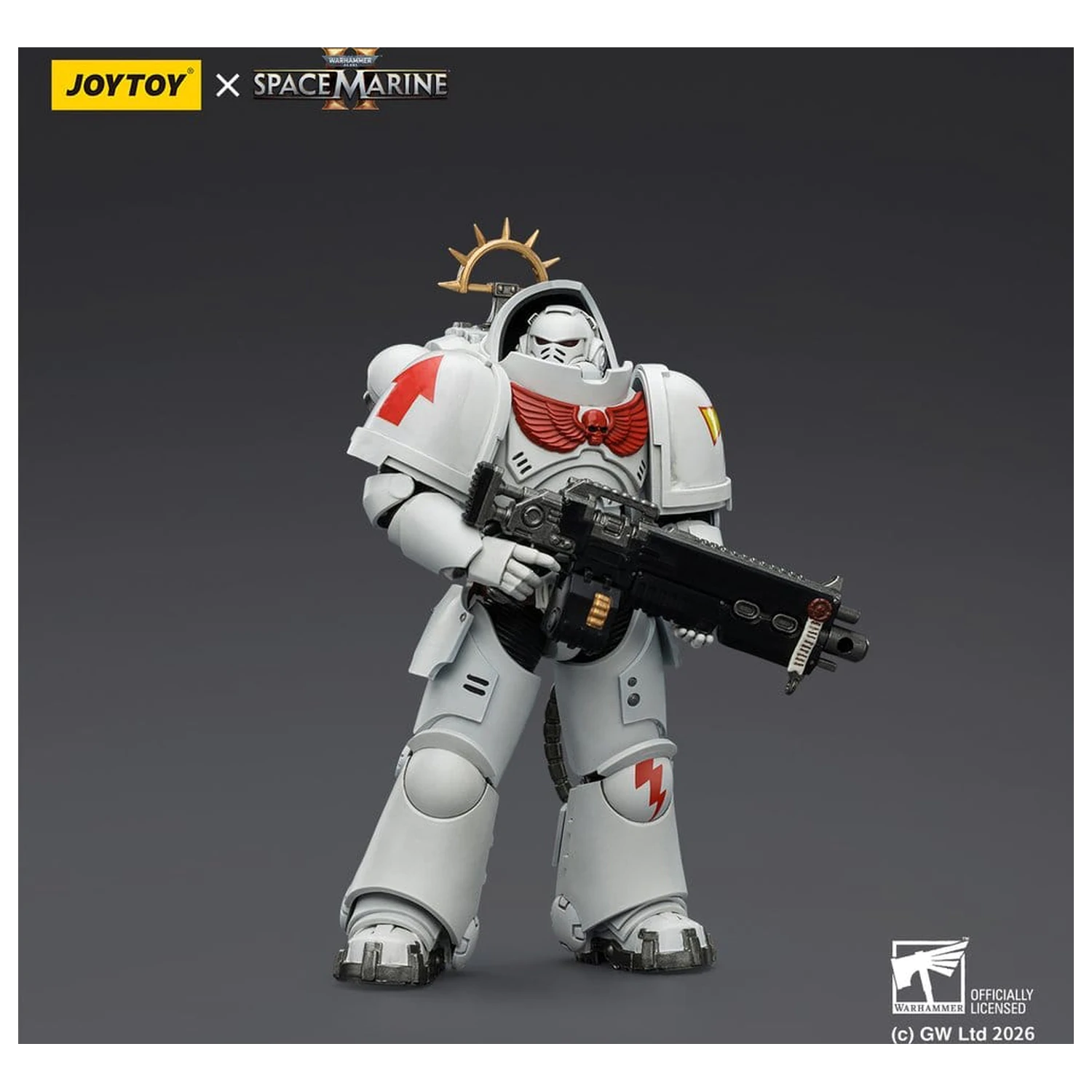 Warhammer 40,000 Figurina de actiune Action Figure Game Edition White Scars Heavy Intercessor 13 cm poza produsului
