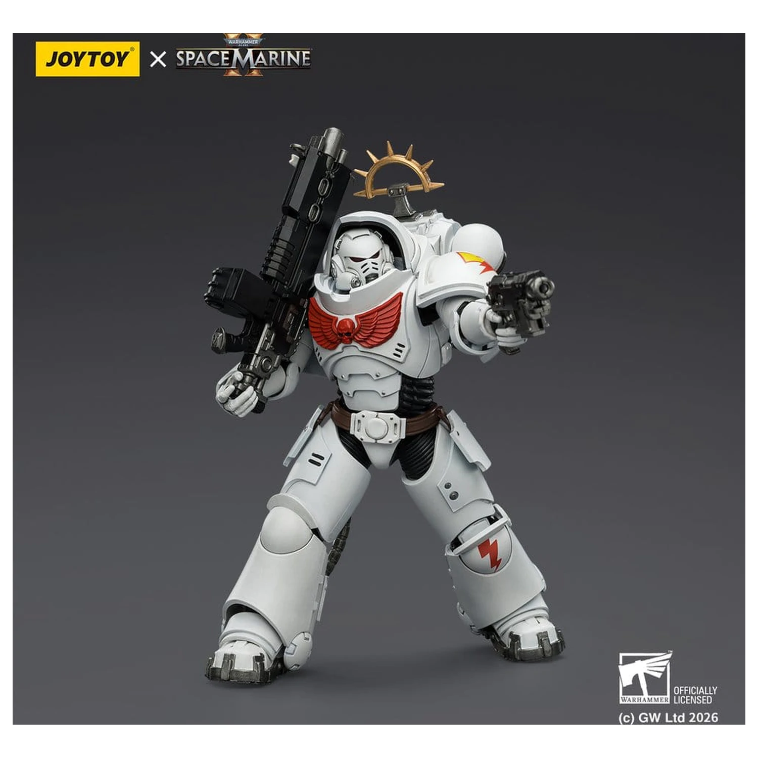 Warhammer 40,000 Figurina de actiune Action Figure Game Edition White Scars Heavy Intercessor 13 cm poza produsului