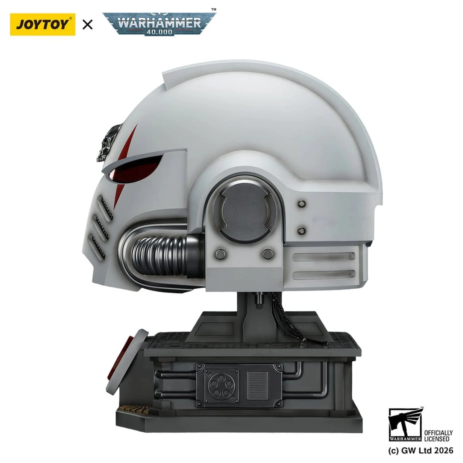 Warhammer 40,000 Casca cu Suport de Afisare White Scars MkX 44 cm poza produsului
